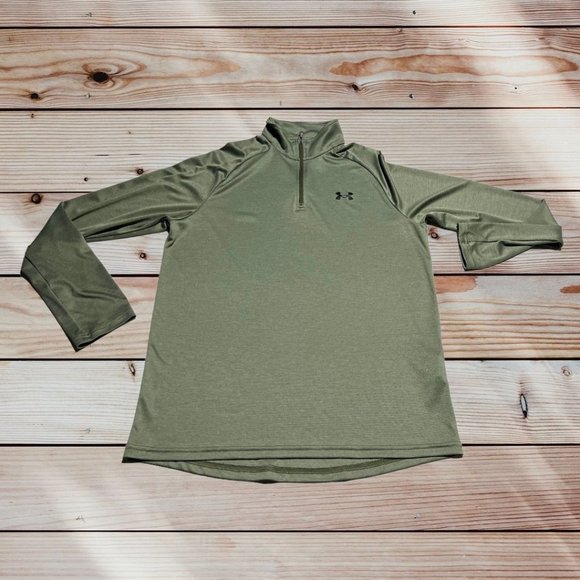 Under Armour Olive Long Sleeve Shirt - Picture 6 of 6